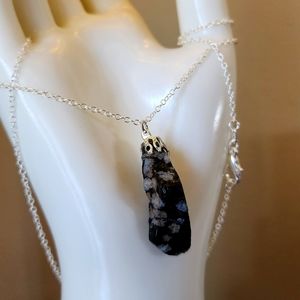 Rock Pendant Necklace